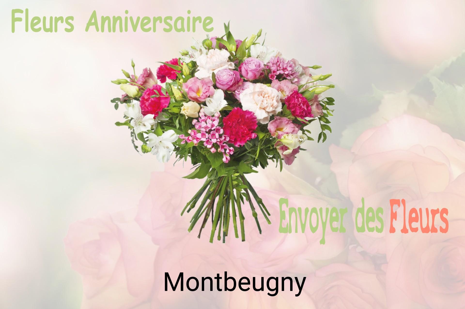 Bouquet de fleurs d’anniversaire livré à Montbeugny
